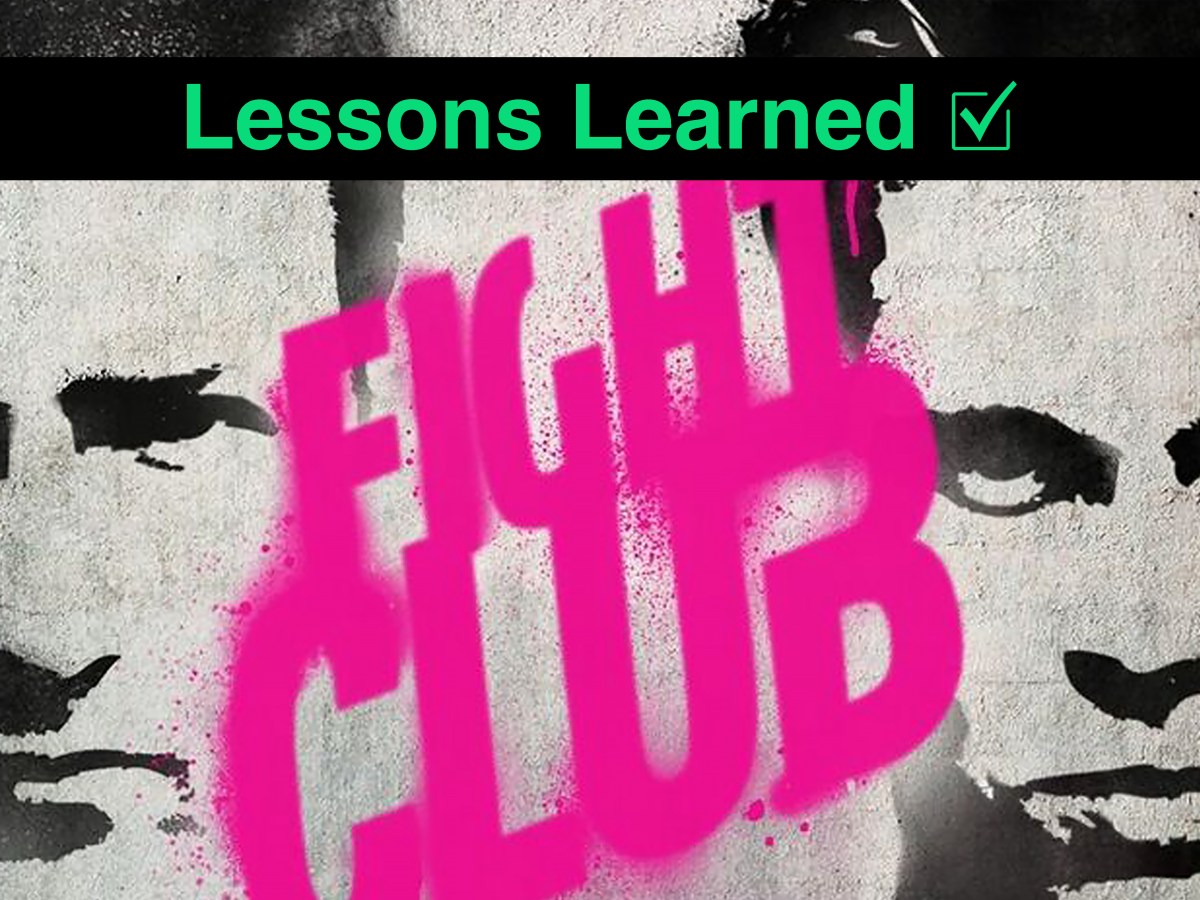 3 Lessons Learned from Reading the FIGHT CLUB&nbsp;Screenplay