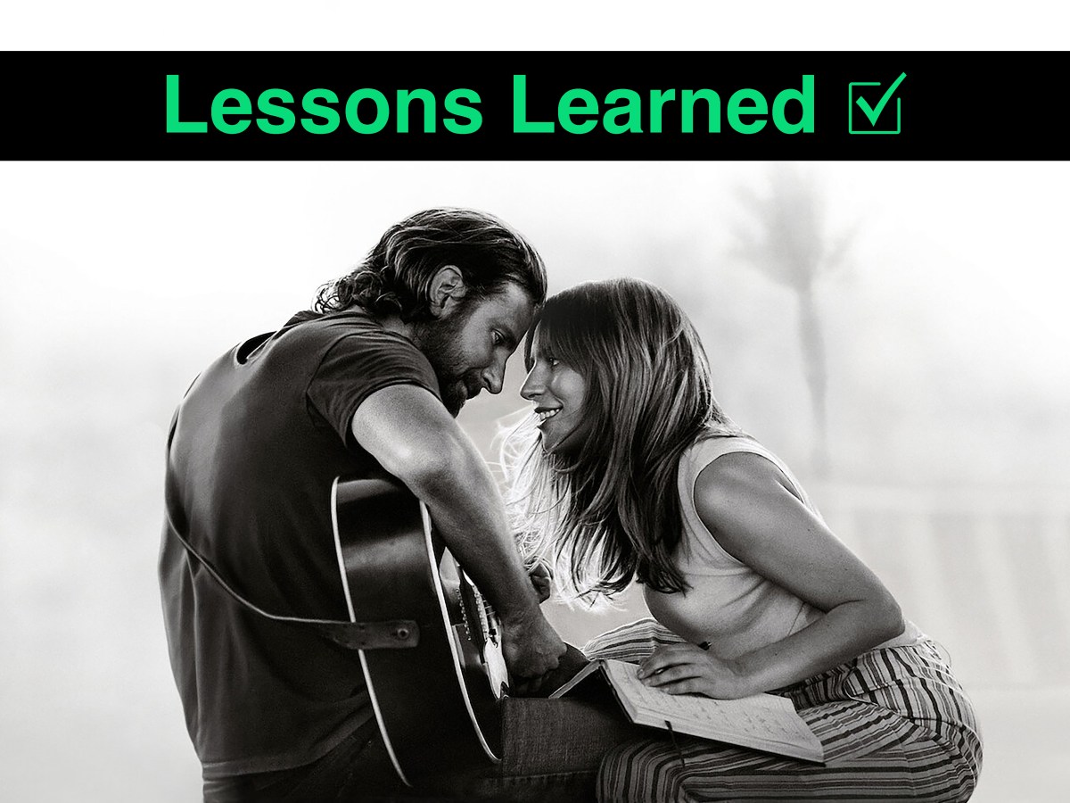 3 Lessons Learned from Reading the A STAR IS BORN&nbsp;Screenplay