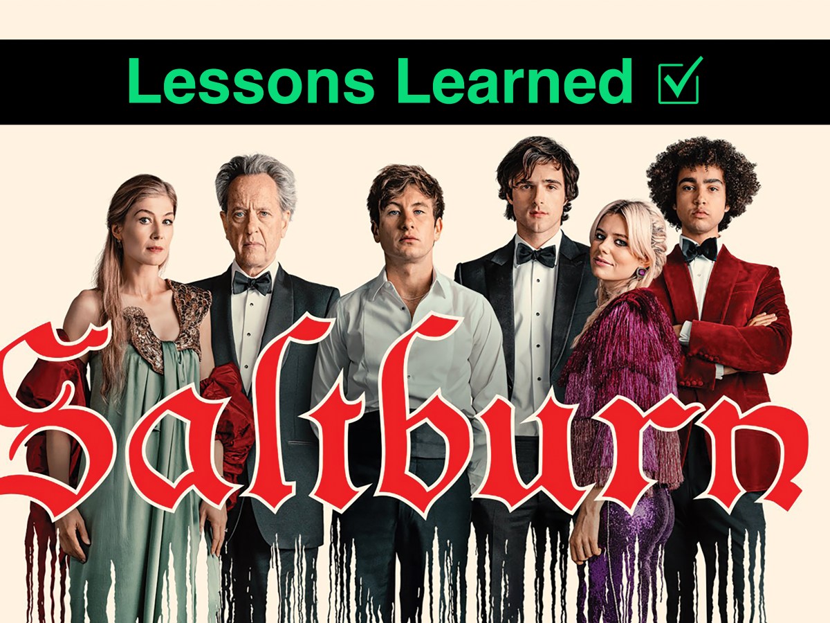 3 Lessons Learned from Reading the SALTBURN&nbsp;Screenplay