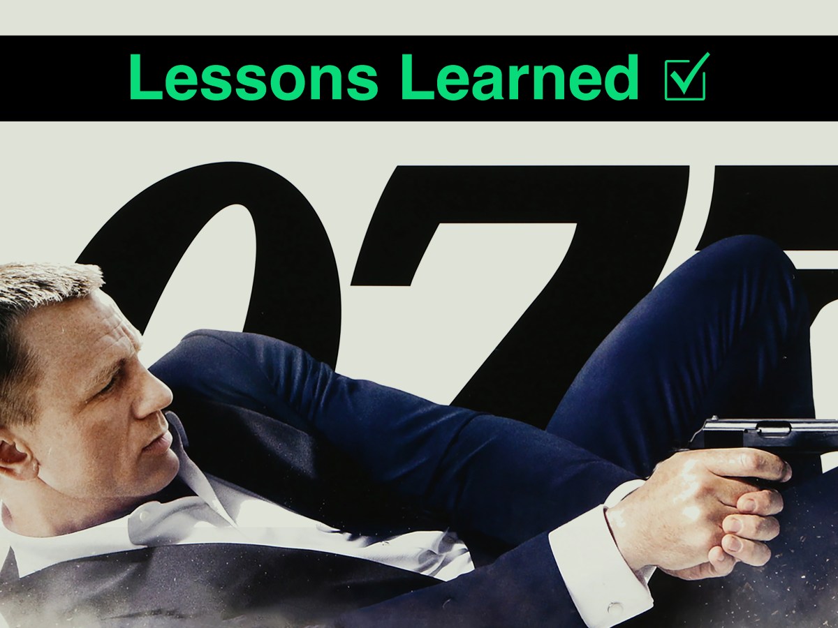 3 Lessons Learned From Reading the SKYFALL&nbsp;Screenplay
