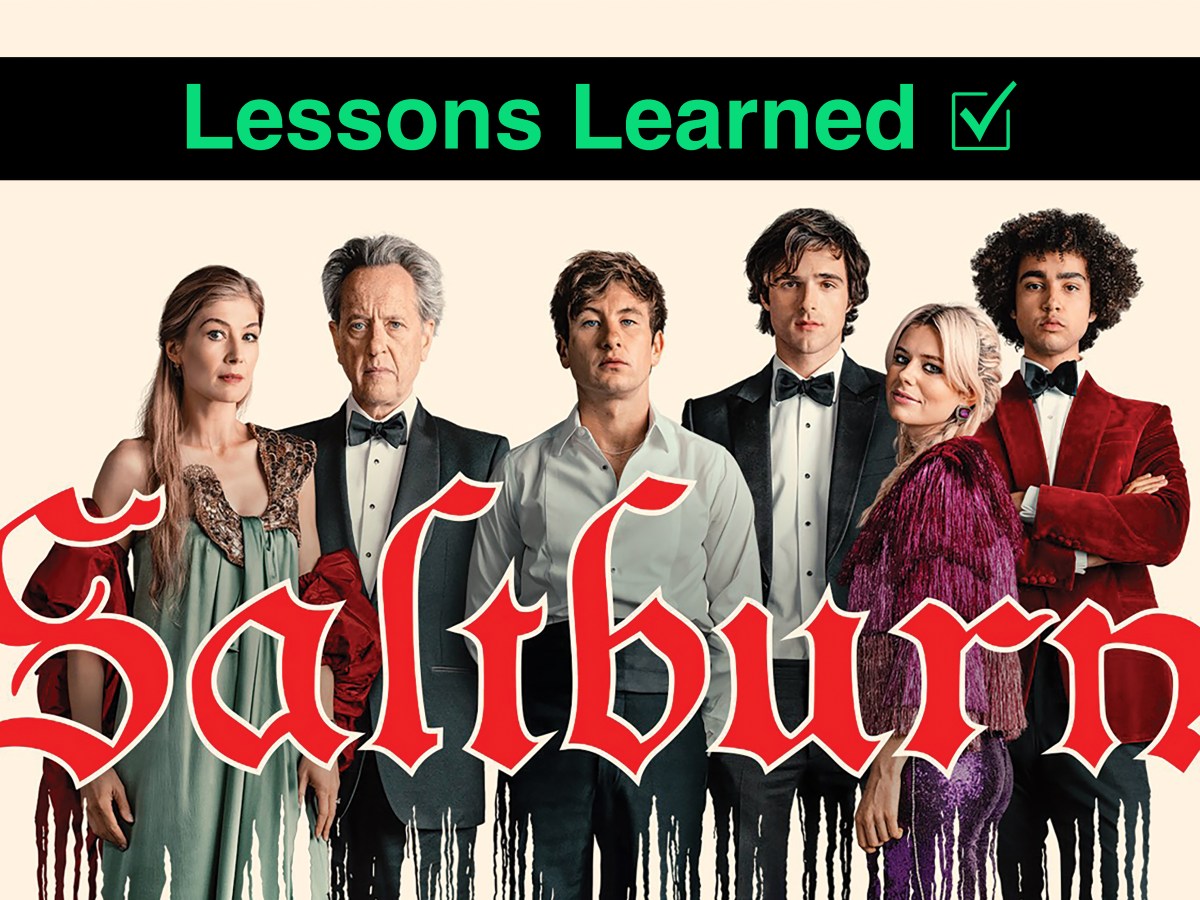 3 Lessons Learned from Reading the SALTBURN&nbsp;Screenplay